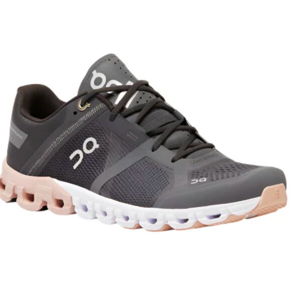 On Cloudflow Running Shoe - Women 6.5M, ROCK/ ROSE - Picture 1 of 4